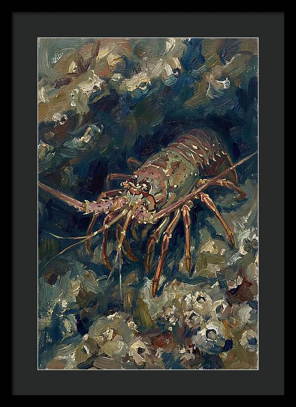 Lobster Among Coral Reefs