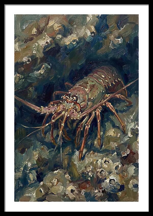 Lobster Among Coral Reefs