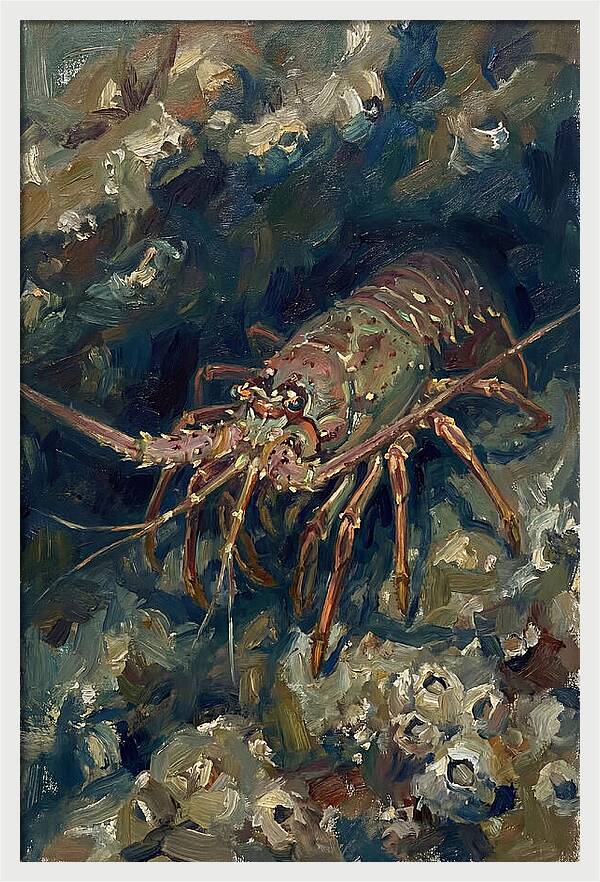 Lobster Among Coral Reefs