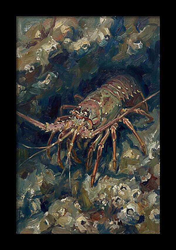 Lobster Among Coral Reefs