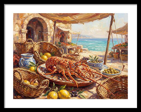 Lobster By The Mediterranean Sea