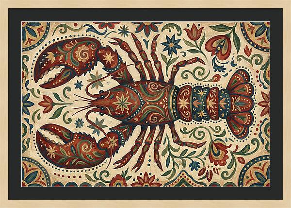 Lobster Folk Art