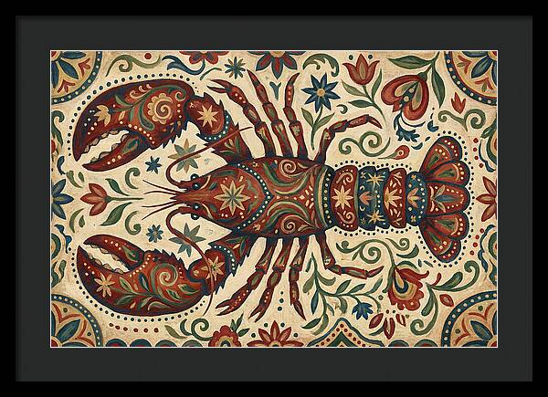 Lobster Folk Art