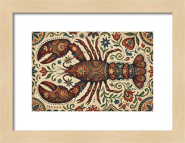 Lobster Folk Art
