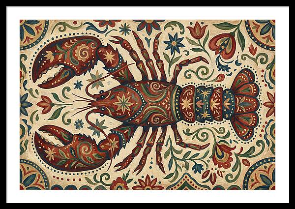 Lobster Folk Art
