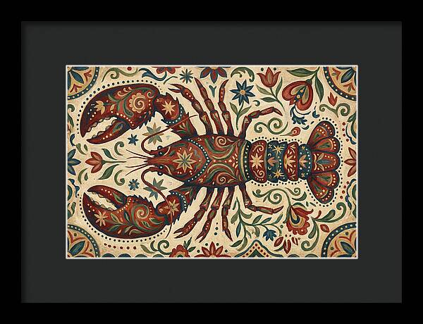 Lobster Folk Art