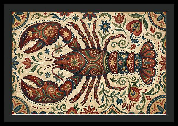 Lobster Folk Art