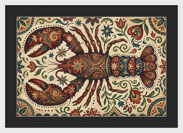 Lobster Folk Art