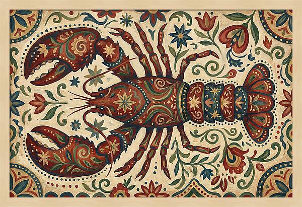 Lobster Folk Art