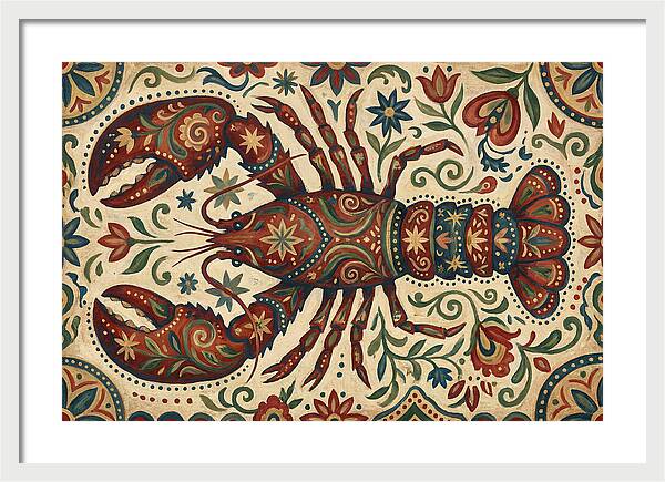 Lobster Folk Art