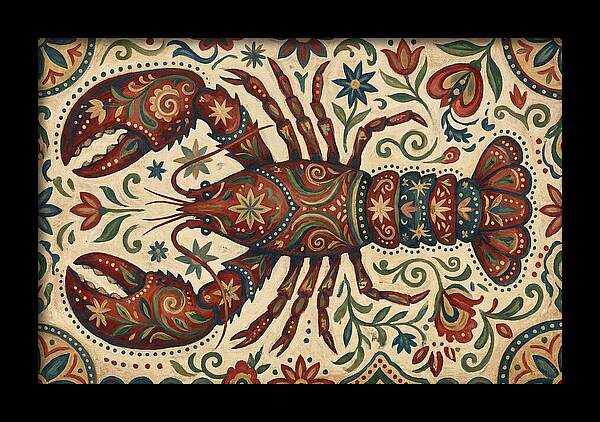 Lobster Folk Art