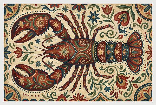 Lobster Folk Art