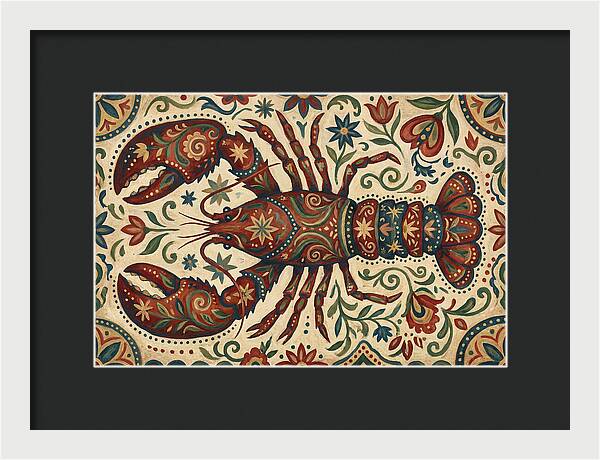 Lobster Folk Art