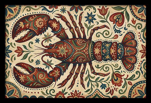 Lobster Folk Art