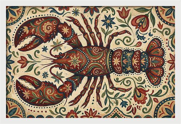 Lobster Folk Art