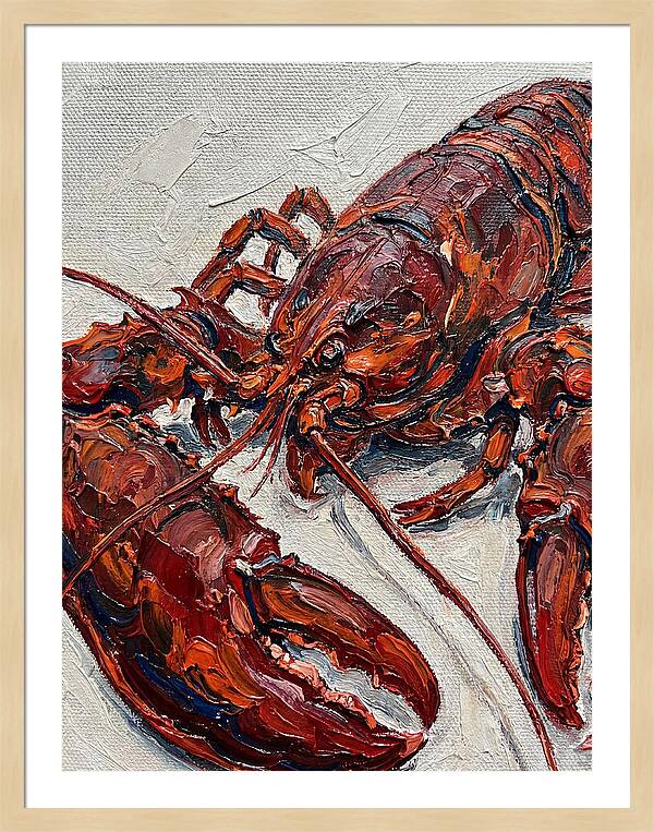 Lobster In Bold Colors