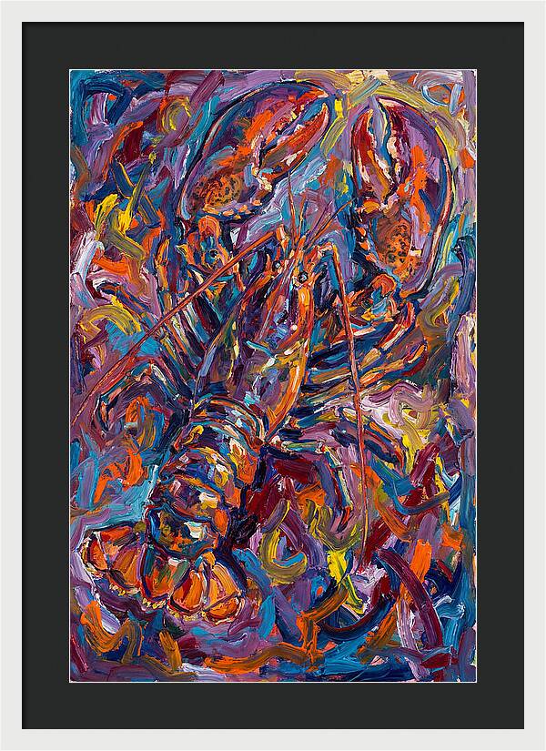 Lobster In Vibrant Colors