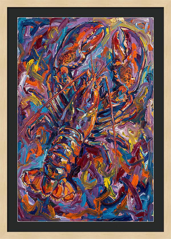 Lobster In Vibrant Colors