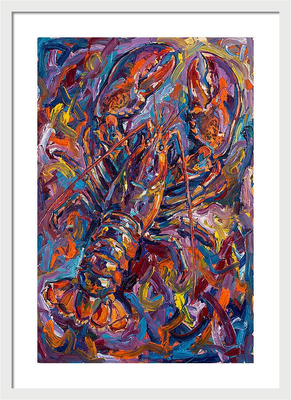 Lobster In Vibrant Colors