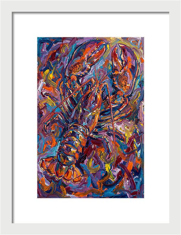 Lobster In Vibrant Colors