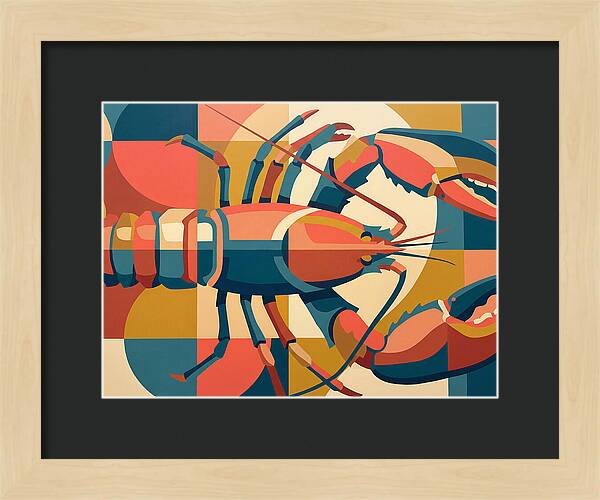 Lobster In Vibrant Geometry