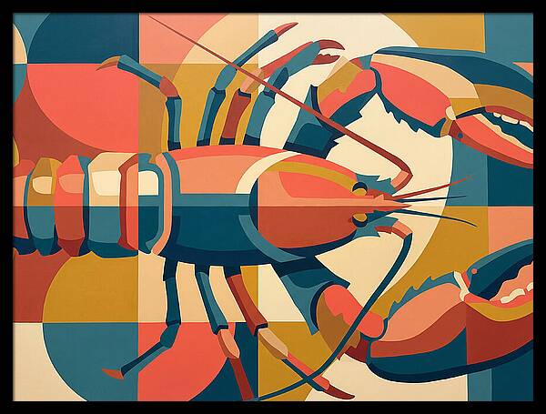 Lobster In Vibrant Geometry