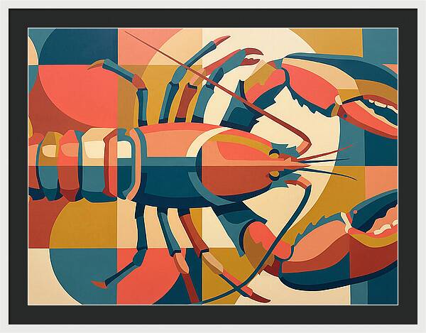 Lobster In Vibrant Geometry
