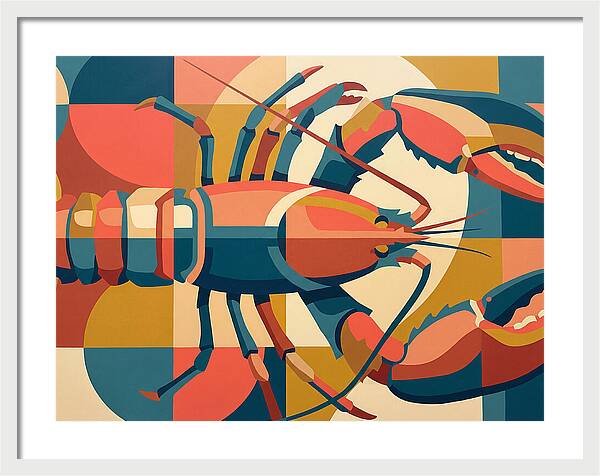 Lobster In Vibrant Geometry