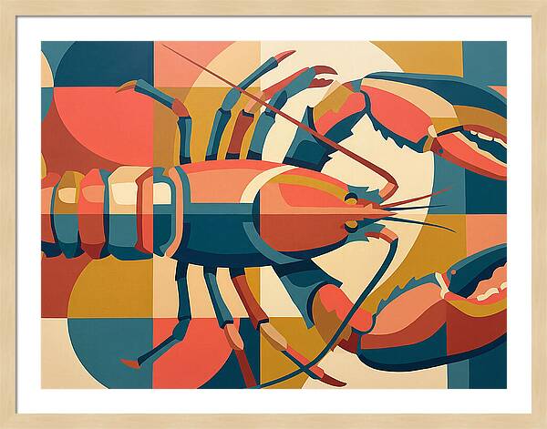 Lobster In Vibrant Geometry