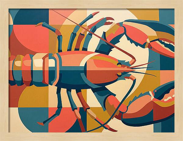 Lobster In Vibrant Geometry