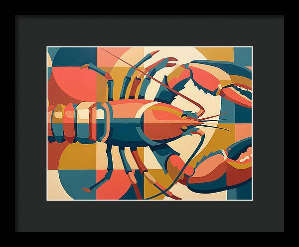 Lobster In Vibrant Geometry