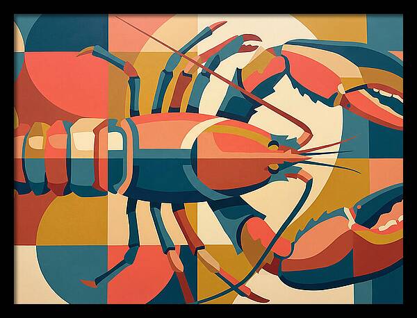 Lobster In Vibrant Geometry