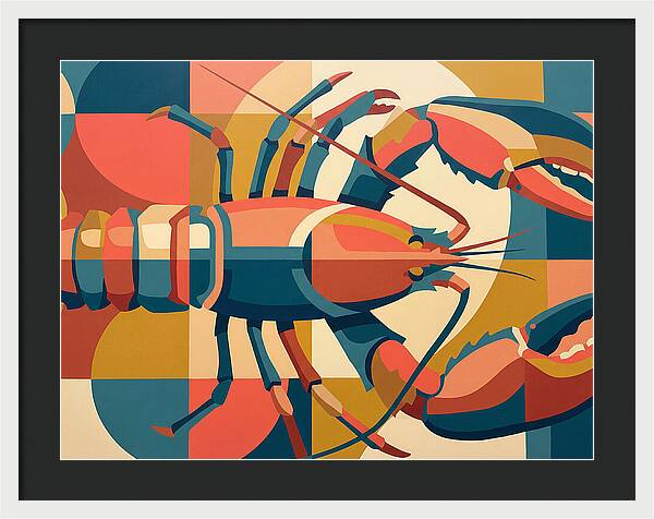 Lobster In Vibrant Geometry