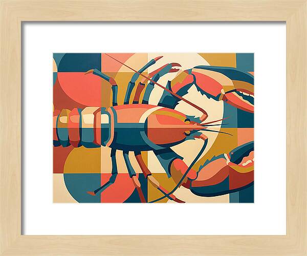 Lobster In Vibrant Geometry