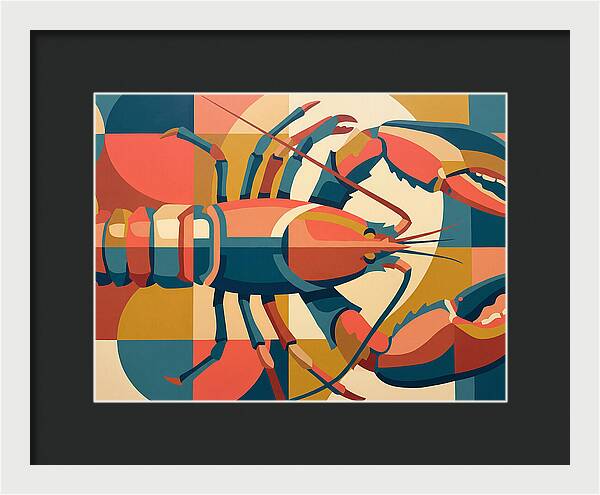 Lobster In Vibrant Geometry