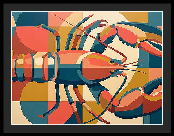 Lobster In Vibrant Geometry