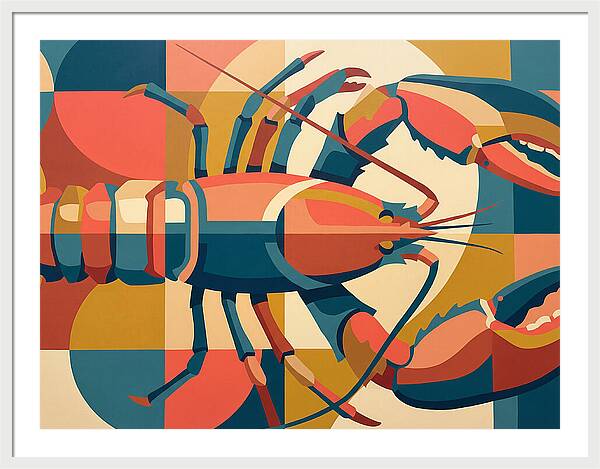 Lobster In Vibrant Geometry