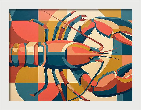 Lobster In Vibrant Geometry