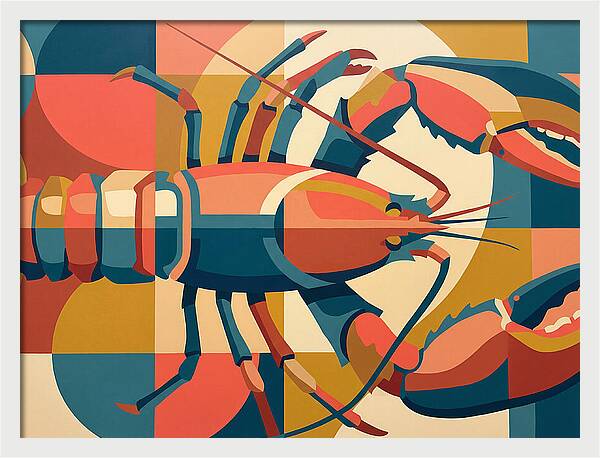 Lobster In Vibrant Geometry