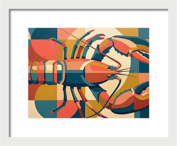 Lobster In Vibrant Geometry