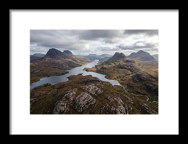Loch Assynt And Suilven From Above