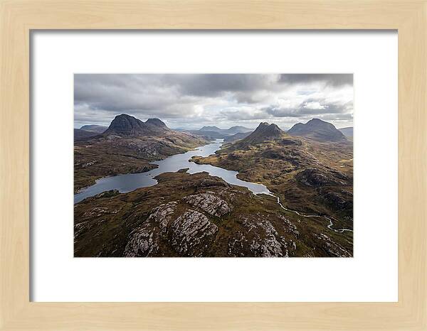 Loch Assynt And Suilven From Above