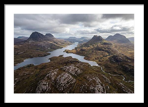 Loch Assynt And Suilven From Above