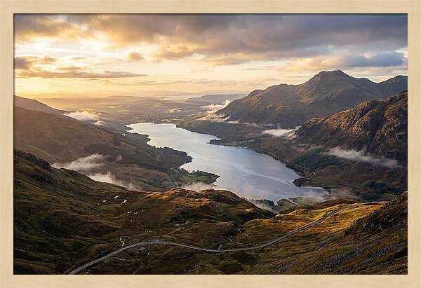 Loch Lomond From The Rest And Be Thankful Pass