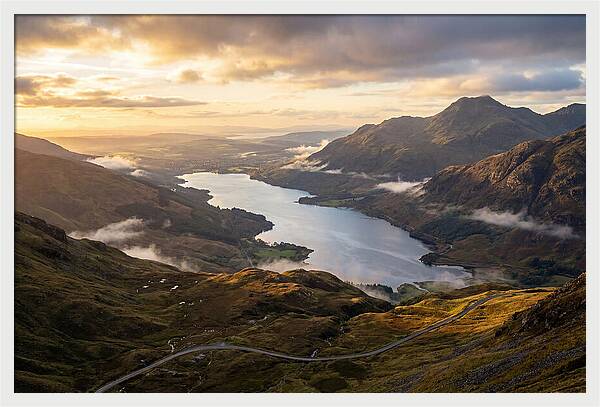 Loch Lomond From The Rest And Be Thankful Pass
