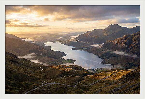 Loch Lomond From The Rest And Be Thankful Pass