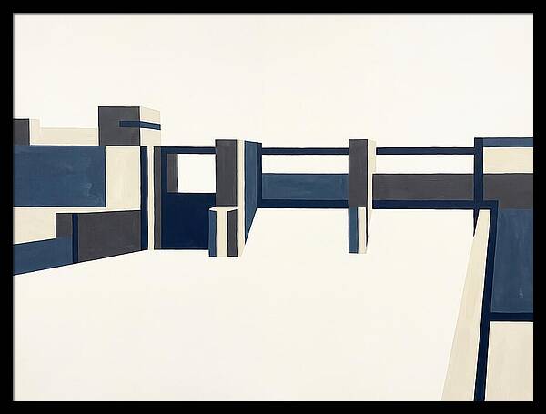 Lock And Dam Minimalism