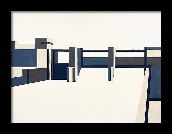 Lock And Dam Minimalism