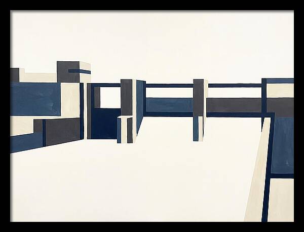 Lock And Dam Minimalism