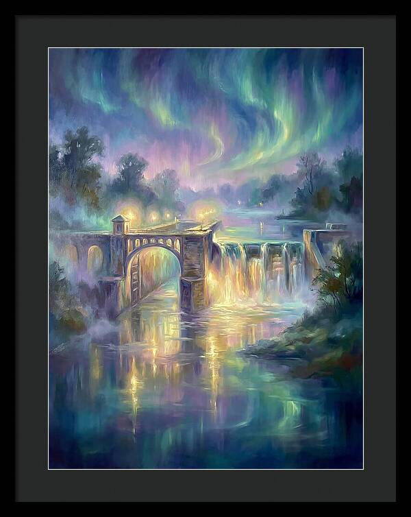 Lock And Dam Scene